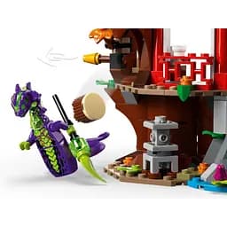 Конструктор LEGO Ninjago Автомобільна битва ніндзя біля будинку на дереві 642 деталі (71857) - мініатюра 6