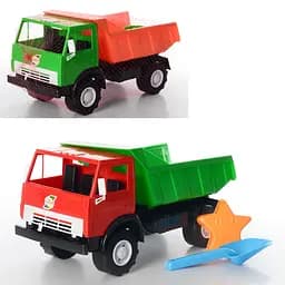 Автомобиль Камаз Х2 самосвал ОРИОН 471 (385x195x200 мм), в сетке (4823036901471) МИКС