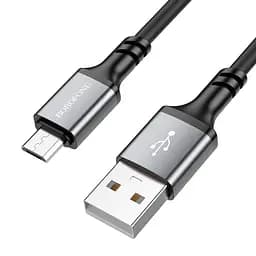 Кабель Borofone BX83 USB to MicroUSB 1 м чорний