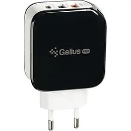 Мережевий зарядний пристрій Gelius Pro Voltag QC GP-HC07 Black/White