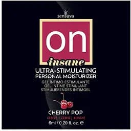 Пробник Sensuva - Ultra-Stimulating On Insane Cherry Pop (6 мл)