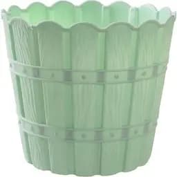 Горшок для цветов Violet House Bamboo Turquoise с дренажем 3 л (1046 BAMBOO TURQUOISE д/цветов с дренажем 3 л.)