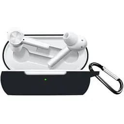 Чохол-накладка DK Silicone Candy Friendly з карабіном для OnePlus Buds Z (black)