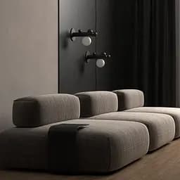 Настінне бра Babich Studio Lunar B Black (RAL 9005) - мініатюра 4