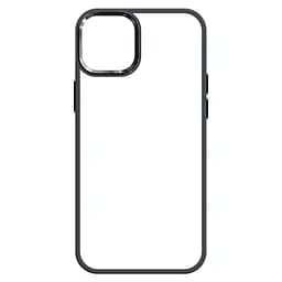 Чехол для Apple iPhone 14 Plus, Unit, черный, прозрачный противоударный чехол-накладка из TPU и поликарбоната (PC), с защитными бортиками, защита всего корпуса от ударов и царапин, ArmorStandart (ARM62487)