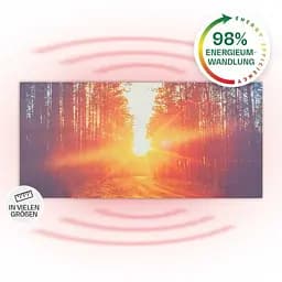 Інфрачервоний обігрівач Klarstein Wonderwall Air Art Infinite (10035173) - мініатюра 2