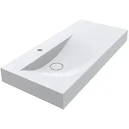 Умивальник Miraggio Viola 1000 L глянсовий 0002658, Білий