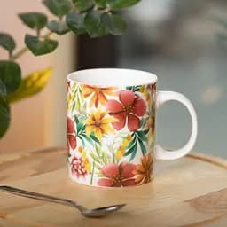 Чашка порцелянова 400 мл, жовтий Liling Rongxiang Ceramic RX-N240472Y - мініатюра 10