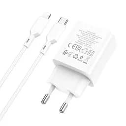 Адаптер BOROFONE Type-C to Lightning Resource BA69A 20w  - мініатюра 4