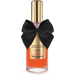 Розігрівальна олія Bijoux Indiscrets Light My Fire - Wild Strawberry&HOney