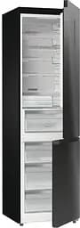 Холодильник Gorenje з нижн. мороз. камерою, 203х66х60см, 2 двері, 257(121) л, А+, Total NF, Зона св-ті, Інвертор, Зовн. Дисп, Wi-Fi, Чорний - мініатюра 9