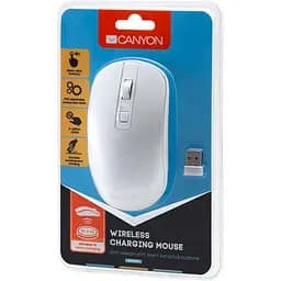 Бездротова миша Canyon CNS-CMSW18PW Wireless White (CNS-CMSW18PW) - мініатюра 5
