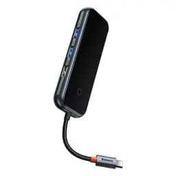 Конвертер - хаб Baseus AcmeJoy 5-Port Type-C адаптер WKJZ010213 - мініатюра 4