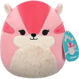 М'яка іграшка Squishmallows Бурундук Діаналі 19 см рожева (SQCR06613) - мініатюра 7