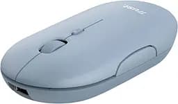 Комп'ютерна миша Trust Puck Rechargeable Ultra-Thin BT/WL Silent синій teh0014005 - мініатюра 4