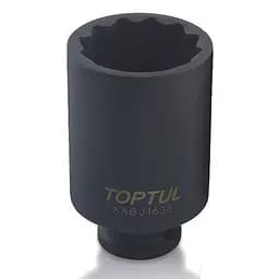 Головка 12-гранна ударна довга TOPTUL 1/2" 36 мм KABJ1636