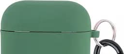 Чохол Silicone Case + Carabine для Apple AirPods Pine Needle [97529] - мініатюра 2