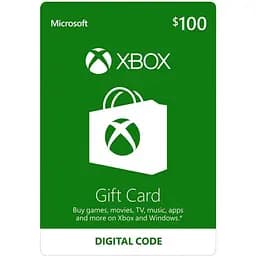 Подарункова карта Xbox Live / Gift Card поповнення гаманця рахунку свого облікового запису на суму 100 usd US-регіон