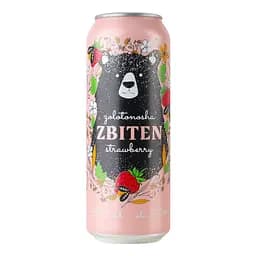 Напій зброджений Zbiten Zolotonosha Яблуко-полуниця газований 5% 0.5 л - мініатюра 2