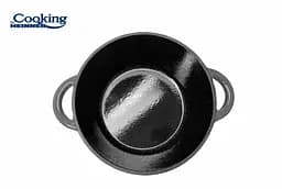 Каструля з кришкою Heinner Marble Grey чавунна емалірована сірий мармур (HR-ZVC-S26) - мініатюра 4