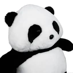Дитяча м'яка іграшка "Малюк Панда" FWPBABYPANDA24BK0 30 см - мініатюра 5
