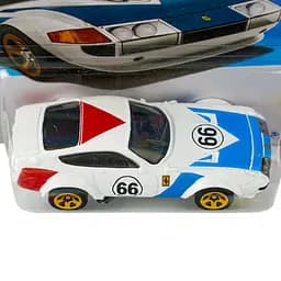 Базова машинка Hot Wheels Ferrari, Ferrari 365 GTB4 Competizione біла (5785) JJJ30-N521 - мініатюра 2