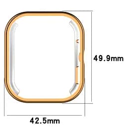 Захисний чохол Tamister для смартгодинника Redmi Watch 4 прозорий - мініатюра 7