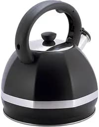 Чайник Marshmallow із нержавіючої сталі зі свистком Kamille Ø19.5х23.5 см kuh0006808 - мініатюра 4