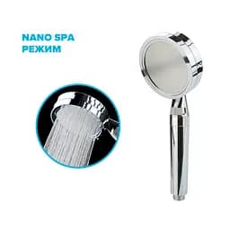 Водозберігаюча душова лійка Drop SPA1F-NANO100 із Nano SPA потоком - Економія 66% - мініатюра 2