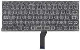 Клавіатура Apple MacBook Air 2011+ A1369 (2011), A1466 (2012, 2013, 2014, 2015) Black, (No Frame), RU (горизонтальний ентер) - мініатюра 2