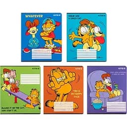 Набор тетрадей Kite Garfield 18 листов в линию 20 шт. (GF24-237)