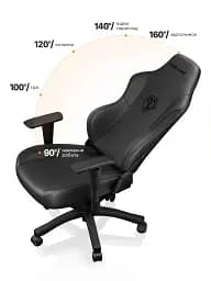 Крісло ігрове Anda Seat Phantom 3 Size L Black (AD18Y-06-B-PV/C-B01) - мініатюра 16