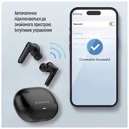 Навушники ColorWay Slim TWS-1 Earbuds Long Life Black (CW-TWS1BK1) - мініатюра 9