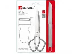 Набір кухонного приладдя Bergner Helpy 3 предмети (BG-3356-MM) - мініатюра 2