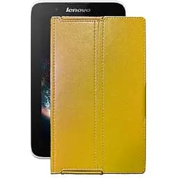 Чохол StatusCASE з екошкіри для планшету Lenovo A7-30 A3300 Жовтий