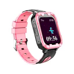 Смарт-годинник дитячі з відеодзвінком Wonlex KT32 Original WI-FI GPS SIM-карта Pink (18345) - мініатюра 4