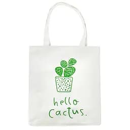 Екосумка шоппер Bambi BBG-12-15-18 тканинна 32-37 см Hello Cactus