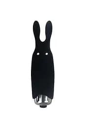 Вібратор Adrien Lastic Pocket Vibe Rabbit Black