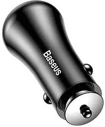 Автомобільний зарядний пристрій Baseus Gentry 2USB QC3.0 4.2A CCALL-GC01 Black - мініатюра 3