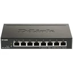 Комутатор DGS-1100-08PV2 8xGE PoE 64Вт, EasySmart D-Link teh0018235