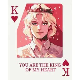Картина за номерами на підрамнику Brushme Король сердець