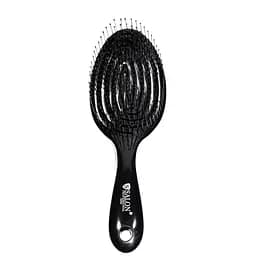Щітка для волосся продувна Salon Professional масажна, чорна