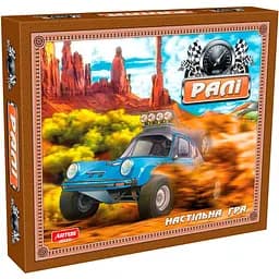 Настольная игра Artos Games Ралли 4 игровые планшеты 4 фишки автомобилей (0857)