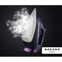 Праска Mozano AGD/ZEL/01 Fiolet 2600 Вт, антипригарна підошва, авто-вимкнення, паровий удар 1 шт. фіолетовий (28110-IS) - мініатюра 3