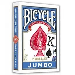 Карти гральні United States Playing Card Company Bicycle Jumbo Index (red blue) (00088)
