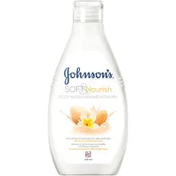 Гель для душа Johnson's Soft & Nourish с маслом миндаля и ароматом жасмина 750 мл