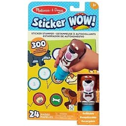 Набір з блокнотом та штампом з наліпками Melissa & Doug Sticker WOW Цуценя (SM93205/6074891)
