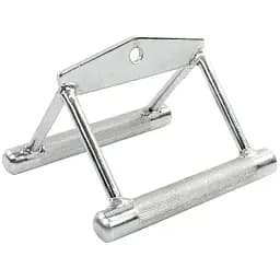 Ручка для нижней тяги двойная EasyFit хромированная (EF-8099)