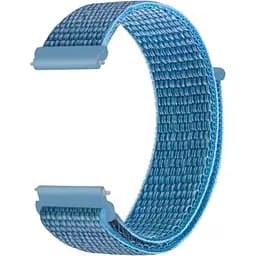 Ремінець DK CDK для Gelius Amazwatch GT3 GP-SW010 22mm Nylon Sport Loop (012416) (cape cod blue)