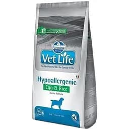 Сухий корм для собак Farmina Vet Life Hypoallergenic Egg&Rice дієтичне харчування при харчовій алергії 2 кг